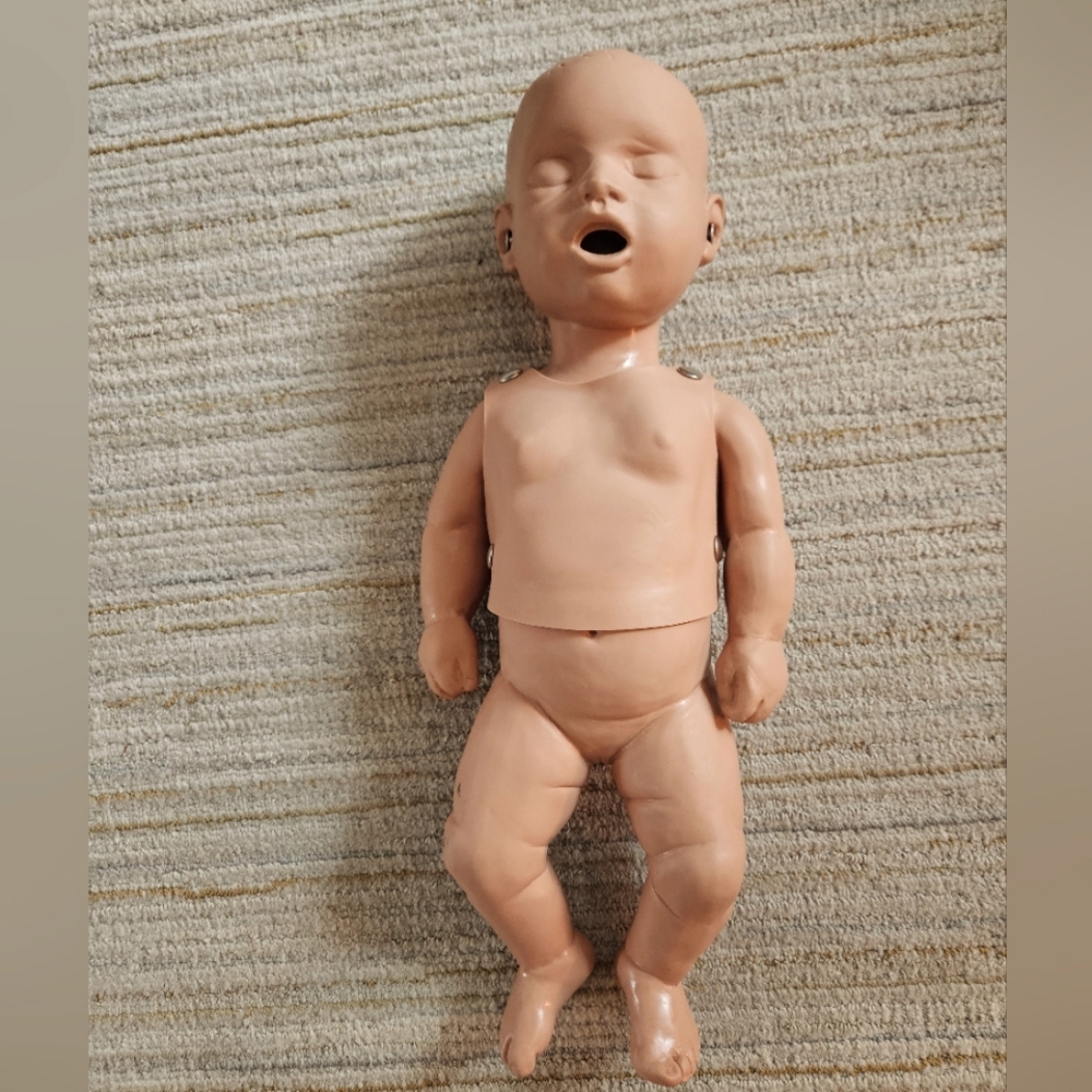 SANI BABY CPR EMT TRAINING MANIKIN INFANT FEMALE